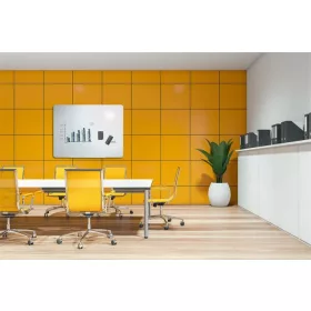   Mágneses üvegtábla, 120x90cm, VICTORIA VISUAL, fehér (VVGL02)