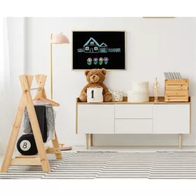   Krétás tábla, fekete felület, nem mágneses, 30x40 cm, fakeret, VICTORIA VISUAL (VVI09)