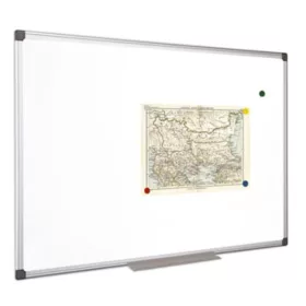   Fehértábla, mágneses, 90x120 cm, alumínium keret, VICTORIA VISUAL (VVIM03)