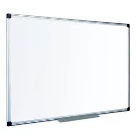   Fehértábla, zománcozott, mágneses, matt, 100x200 cm, alumínium keret VICTORIA VISUAL (VVIMM02)
