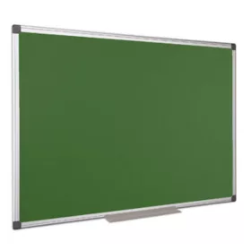   Krétás tábla, zöld felület, nem mágneses, 90x180 cm, alumínium keret (VVK05)