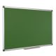 Krétás tábla, zöld felület, nem mágneses, 120x240 cm, alumínium keret (VVK07)