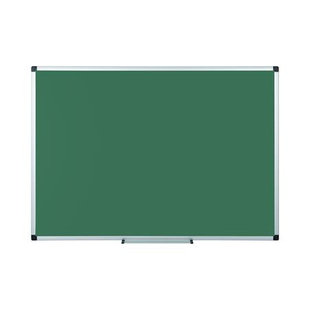 Krétás tábla, zöld felület, nem mágneses, 120x240 cm, alumínium keret (VVK08)