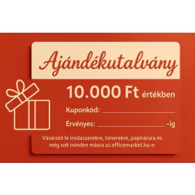 Elektronikus ajándékutalvány 10000 Ft értékben