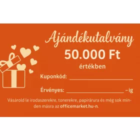 Elektronikus ajándékutalvány 50000 Ft értékben