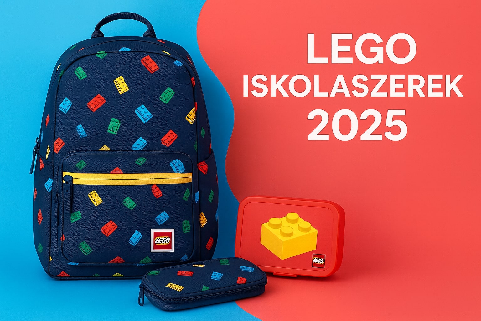 LEGO hátizsákok, tolltartók és uzsonnásdobozok – így lesz élmény az iskolakezdés