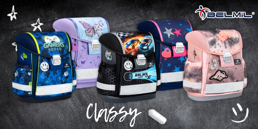 BELMIL iskolatáskák – ergonomikus hátizsák alsósoknak