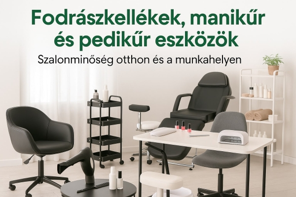 Fodrászkellékek, manikűr és pedikűr eszközök – Szalonminőség otthon és a munkahelyen