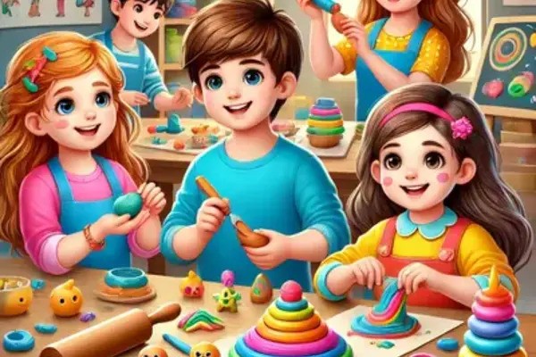 A gyurmázás varázslatos világa: kreativitás és fejlődés