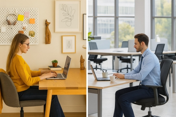 Hibrid munkavégzés 2025-ben: Iroda, otthon vagy mindkettő?