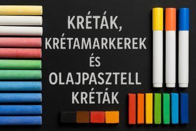 Kréták minden alkalomra – krétamarkerek és olajpasztell kréták