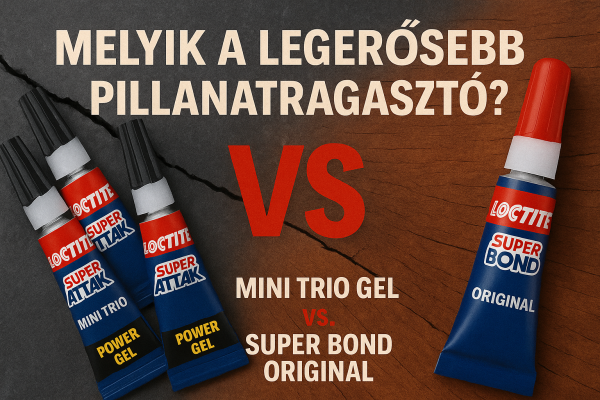 Melyik a legerősebb pillanatragasztó? – Ragasztók összehasonlítása az OfficeMarket.hu kínálatából