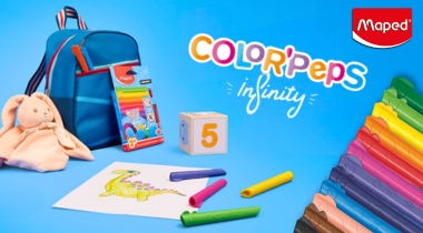 MAPED Infinity Kidy – hegyezés nélküli színes ceruza kisgyerekeknek
