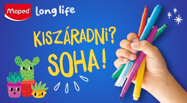 MAPED Long Life 2 filctollak – Nem szárad ki 4 hónapig sem!