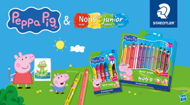 STAEDTLER Noris Junior Peppa Malac – rajzolás kisgyerekeknek