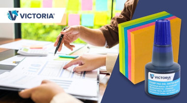 Victoria Office újdonságok: mini jegyzettömb és friss bélyegzőfesték az irodádba