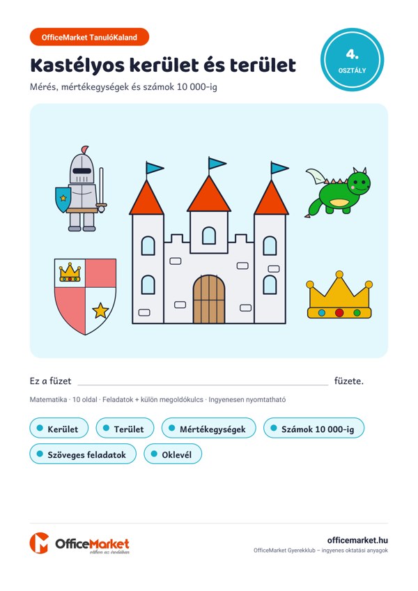 Kastélyos kerület és terület – borító